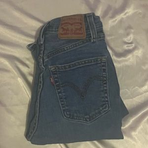 levis ribcage boot cut 24/32 jeans